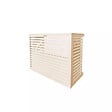 DECOCLIM - Cache unité extérieure en aluminium blanc crème taille S - DECOCLIM - 23AS9001 - vignette
