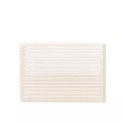 DECOCLIM - Face dos pour cache en aluminium blanc crème taille L - DECOCLIM - 23AL9001-DOS - vignette