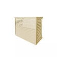 DECOCLIM - Cache unité extérieure en aluminium ivoire clair taille S - DECOCLIM - 23AS1015 - vignette