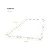 DECOCLIM - Sous-face pour cache en aluminium anthracite taille L - DECOCLIM - 23AL7016-SSF - vignette