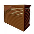 DECOCLIM - Cache unité extérieure en aluminium brun argile taille L - DECOCLIM - 23AL8003 - vignette