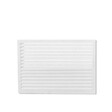 DECOCLIM - Face dos pour cache en aluminium gris clair taille S - DECOCLIM - 23AS7035-DOS - vignette