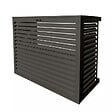 DECOCLIM - Cache unité extérieure en aluminium gris terre d'ombre taille L - DECOCLIM - 23AL7022 - vignette