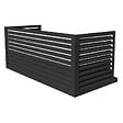 DECOCLIM - Extension hauteur pour caches DECOCLIM anthracite taille XL - DECOCLIM-23AXL7016-PLUS - vignette