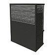 DECOCLIM - Extension hauteur pour caches DECOCLIM anthracite taille XL - DECOCLIM-23AXL7016-PLUS - vignette