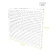 DECOCLIM - Face dos pour cache en aluminium gris clair taille XL - DECOCLIM - 23AXL7035-DOS - vignette