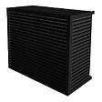 DECOCLIM - Cache unité extérieure en aluminium noir foncé taille XL - DECOCLIM - 23AXL9005 - vignette