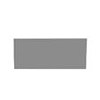 DECOCLIM - Sous-face pour cache en aluminium gris poussière taille L - DECOCLIM - 23AL7037-SSF - vignette