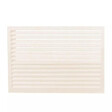 DECOCLIM - Face dos pour cache en aluminium blanc crème extension XL Plus - DECOCLIM-23AXL9001-DOSP - vignette