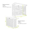 DECOCLIM - Cache unité extérieure en aluminium gris clair taille L - DECOCLIM - 23AL7035 - vignette
