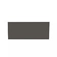 DECOCLIM - Sous-face pour cache en aluminium gris terre d'ombre taille M - DECOCLIM - 23AM7022-SSF - vignette
