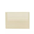 DECOCLIM - Face dos pour cache en aluminium ivoire clair taille M - DECOCLIM - 23AM1015-DOS - vignette