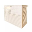 DECOCLIM - Cache unité extérieure en aluminium blanc crème taille L - DECOCLIM - 23AL9001 - vignette