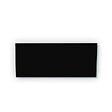 DECOCLIM - Sous-face pour cache en aluminium noir foncé taille L - DECOCLIM - 23AL9005-SSF - vignette
