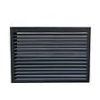 DECOCLIM - Face dos pour cache en aluminium anthracite taille M - DECOCLIM - 23AM7016-DOS - vignette