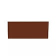 DECOCLIM - Sous-face pour cache en aluminium brun rouge taille XL - DECOCLIM - 23AXL8012-SSF - vignette