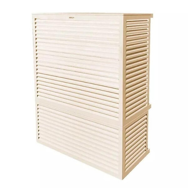DECOCLIM - Extension hauteur pour caches DECOCLIM blanc crème taille XL - DECOCLIM-23AXL9001-PLUS - large