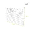 DECOCLIM - Face dos pour cache en aluminium gris terre d'ombre taille M - DECOCLIM - 23AM7022-DOS - vignette