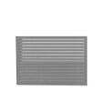 DECOCLIM - Face dos pour cache en aluminium gris poussière taille S - DECOCLIM - 23AS7037-DOS - vignette