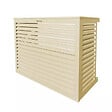 DECOCLIM - Cache unité extérieure en aluminium ivoire clair taille L - DECOCLIM - 23AL1015 - vignette