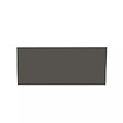DECOCLIM - Sous-face pour cache en aluminium gris terre d'ombre taille XL - DECOCLIM - 23AXL7022-SSF - vignette