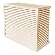 DECOCLIM - Cache unité extérieure en aluminium blanc crème taille XL - DECOCLIM - 23AXL9001 - vignette