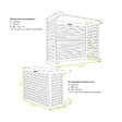 DECOCLIM - Cache unité extérieure en aluminium blanc crème taille XL - DECOCLIM - 23AXL9001 - vignette