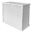 DECOCLIM - Cache unité extérieure en aluminium gris clair taille XL - DECOCLIM - 23AXL7035 - vignette