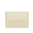 DECOCLIM - Face dos pour cache en aluminium ivoire clair taille S - DECOCLIM - 23AS1015-DOS - vignette