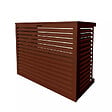 DECOCLIM - Cache unité extérieure en aluminium brun rouge taille M - DECOCLIM - 23AM8012 - vignette