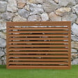 DECOCLIM - Cache unité extérieure en aluminium brun argile taille S - DECOCLIM - 23AS8003 - vignette
