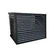DECOCLIM - Cache clim et pompe à chaleur - Taille S - Anthracite - Decoclim - vignette