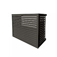 DECOCLIM - Cache unité extérieure en aluminium gris terre d'ombre taille S - DECOCLIM - 23AS7022 - vignette