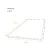 DECOCLIM - Sous-face pour cache en aluminium gris clair taille S - DECOCLIM - 23AS7035-SSF - vignette
