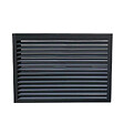 DECOCLIM - Face dos pour cache en aluminium anthracite taille L - DECOCLIM - 23AL7016-DOS - vignette