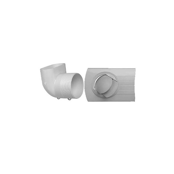 ALDES - Kit bouche d'insufflation BIO - ø80mm - Mur ou plafond - Minigaine - large