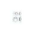 ALDES - Kit bouches autoréglable et extraction pour VMC double flux -  Pour logement T3/T4 - Réseau Minigaine - vignette
