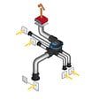 ALDES - Groupe VMC EasyHome Hygro Classic - Simple flux Hygroréglable - 28W - 213 m³/h - 32 dB - 4 sanitaires - vignette