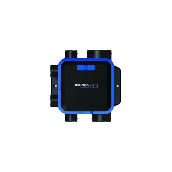 ALDES - Groupe VMC EasyHome Hygro Compact Classic - Simple flux Hygroréglable - 20.7W - 221 m³/h - 32 dB - 4 sanitaires - large