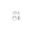 ALDES - Kit bouches autoréglable et extraction pour VMC double flux -  Pour logement T3/T4 - Réseau Algaine - vignette