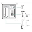 COMELIT IMMOTEC - Kit audio unifamiliale analogique à 2 fils Ciao-mini - Comelit - vignette