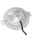 SOLUM - LEO Spot encastré alu brossé 8W. 690Lm. CCT 2700K/3000K/4000K. Orientable 90. Rotatif 360 - SOLUM - S0170790D - vignette