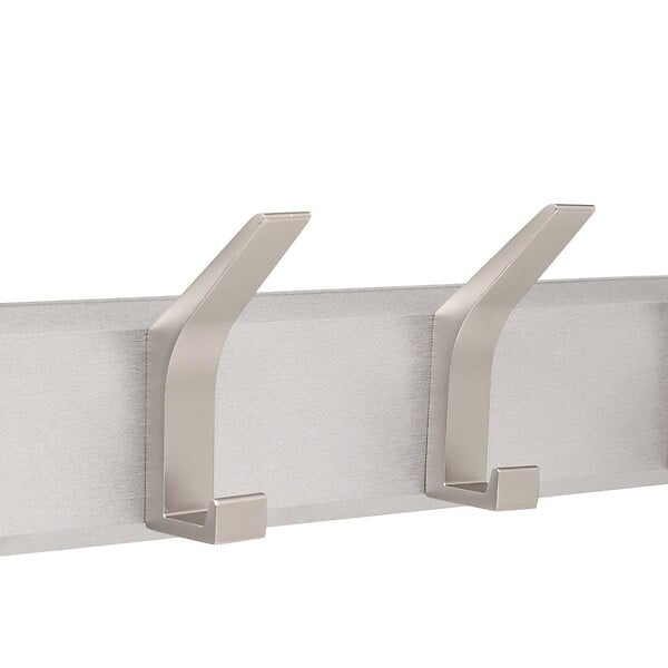 5 FIVE SIMPLY SMART - Patère Ziny 4 têtes L45cm gris - large