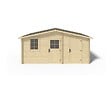 ALTANKA - Abri de jardin en bois - 15m2 - 5x3m - Ep. 28mm - Couleur: naturel - DOM578 - vignette