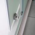 KIAMAMI VALENTINA - Cabine De Douche En Verre Dépoli Carrée 80X80 Avec Portes Coulissantes | Giada - vignette