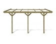 ALTANKA - Carport, abri de voiture  3x5.24 m - 15 m2 - adossé  - CAR6 - vignette