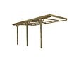 ALTANKA - Carport, abri de voiture  3x5.24 m - 15 m2 - adossé  - CAR6 - vignette
