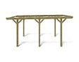 ALTANKA - Carport, abri de voiture  3.04x5.12 m - 15.56 m2 - CAR10 - vignette