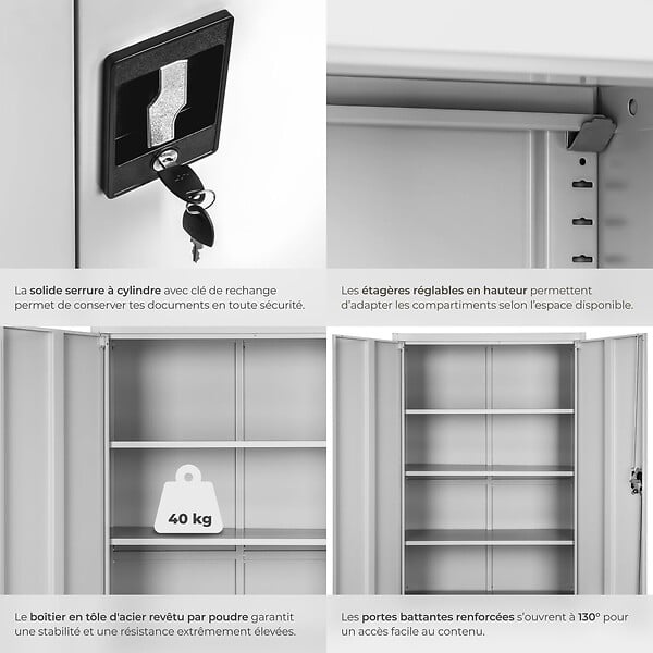TECTAKE - 2 pièces transats aluminium et résine tressée ajustables avec table noir 180 x 90 x 40 cm - large