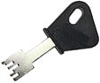 MOTTURA - Cylindre double pompe pour serrure 448 50 droite - MOTTURA - 91295D500 - vignette